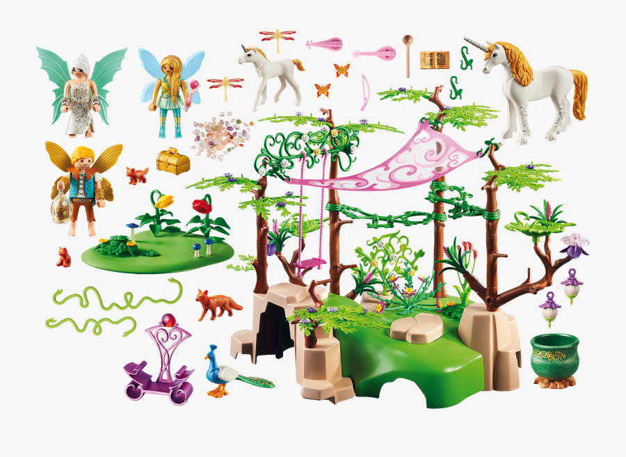 Transparent Magic Potions Clipart - Playmobil Magical Fairy Forest, Transparent Clipart