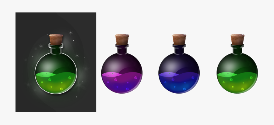 Transparent Potion Bottle Png - Potion Images With No Background, Transparent Clipart