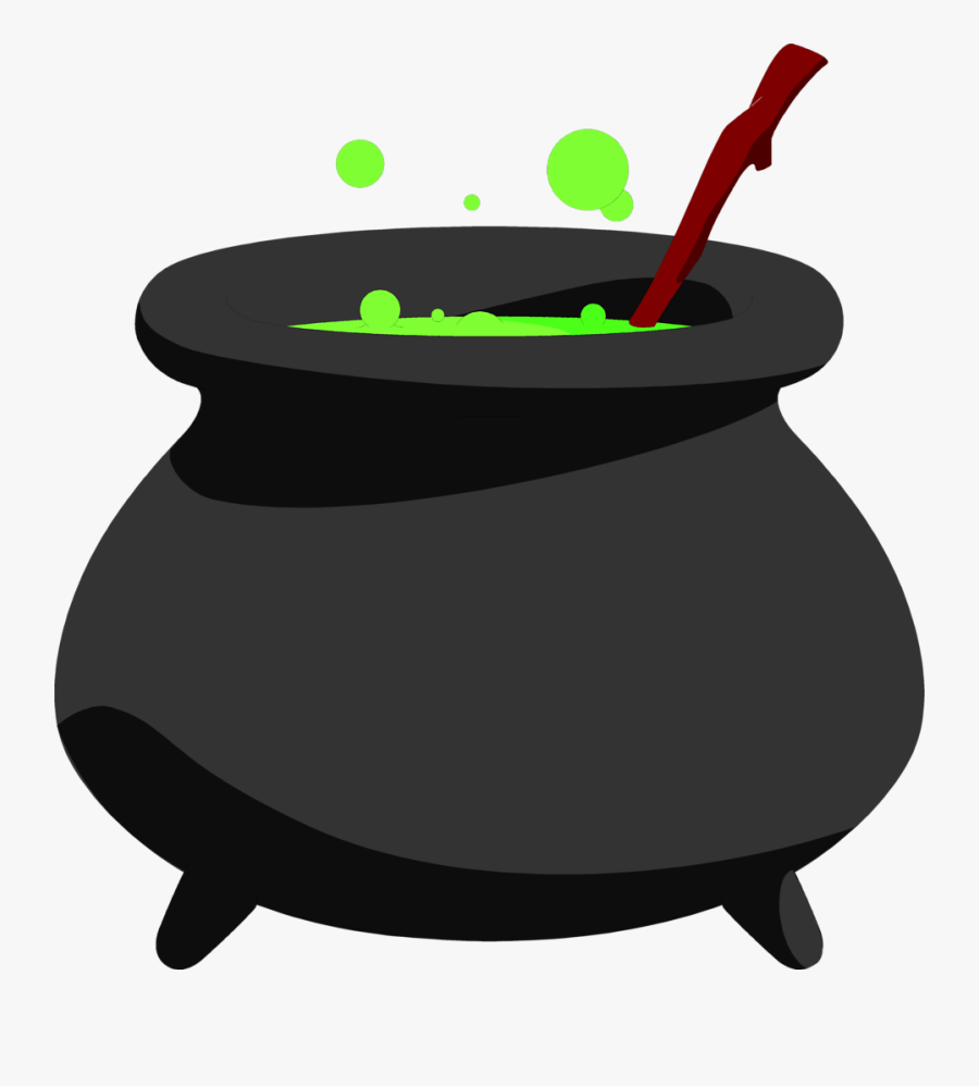 Clip Art Cartoon Cauldron - Witches Cauldron Clip Art, Transparent Clipart