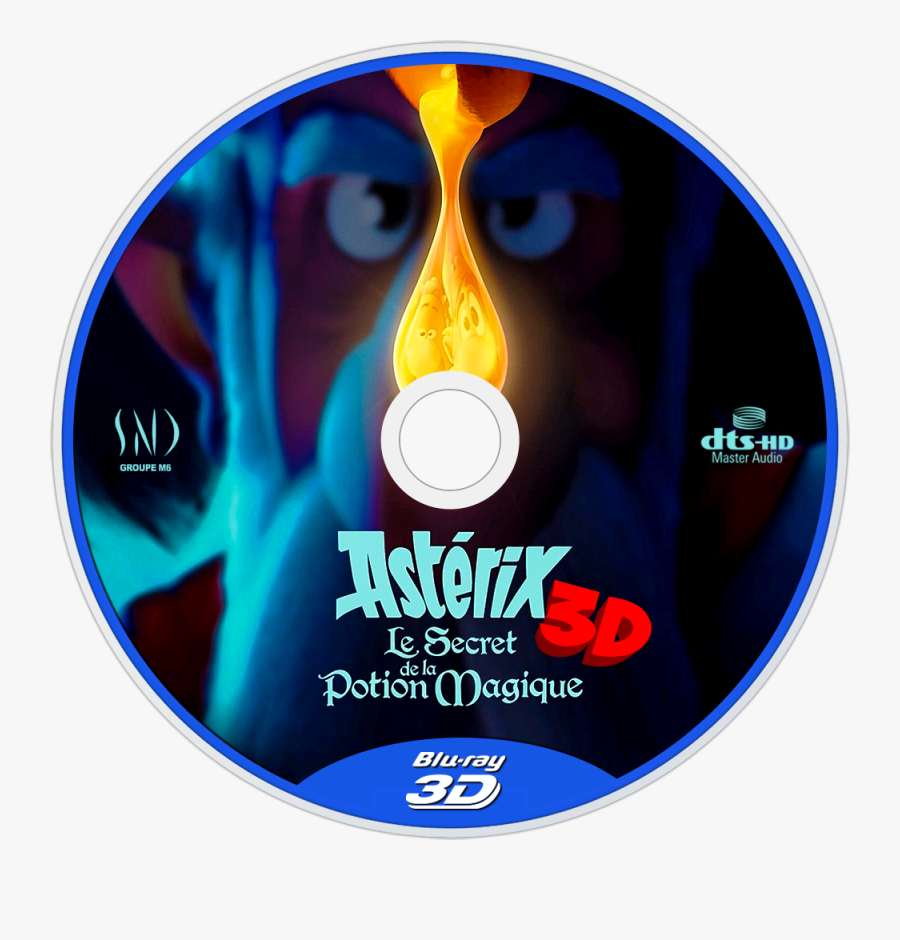 Transparent Magic Potion Clipart - Asterix The Secret Of The Magic Potion Blu Ray, Transparent Clipart