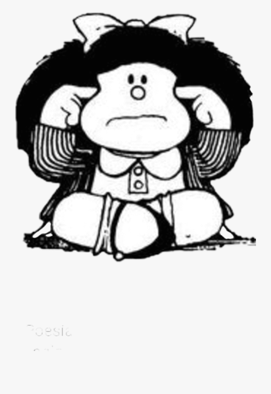 #mafalda#cartoon - Dibujo De La Historieta, Transparent Clipart