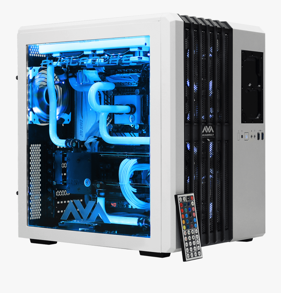Computer System Cooling Parts - Gaming Computer Water Cooled, Transparent Clipart