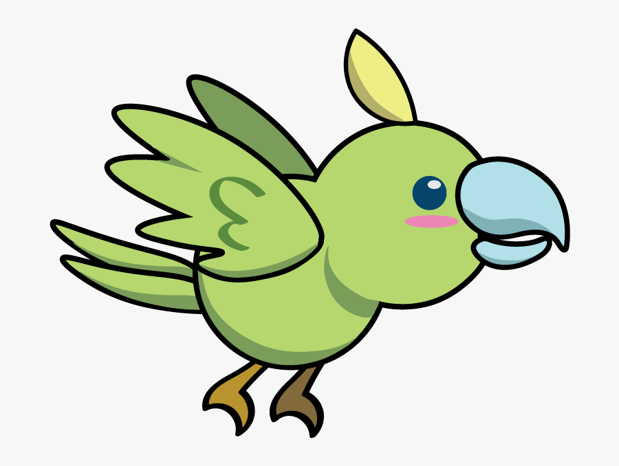 Bird Normal Shaded2 - ิ รพ ก Cartoon, Transparent Clipart