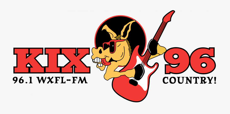 Kix 96 Wxfl Logo, Transparent Clipart