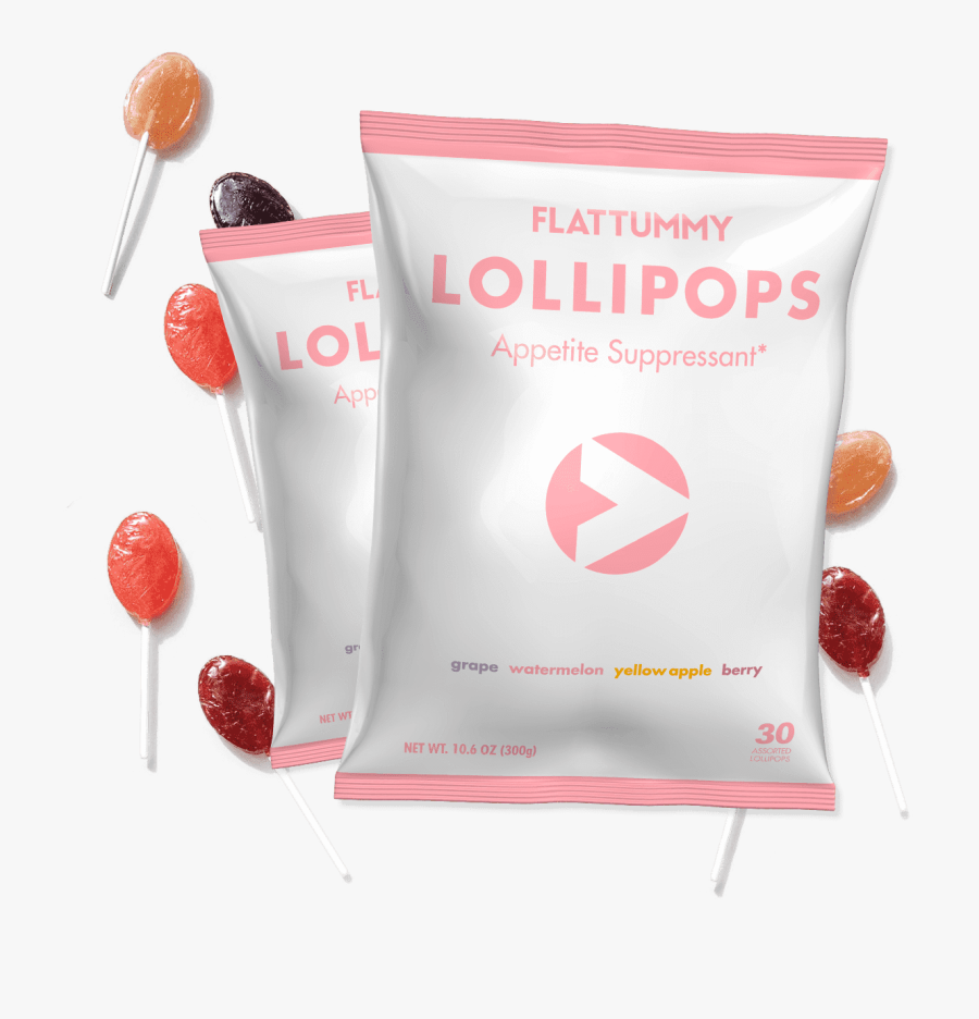 Flat Tummy Lollipops - Flat Tummy Lollipop, Transparent Clipart