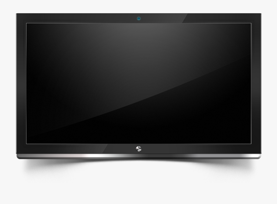 Flat Screen Tv Png Wall - Tv On Wall Png, Transparent Clipart