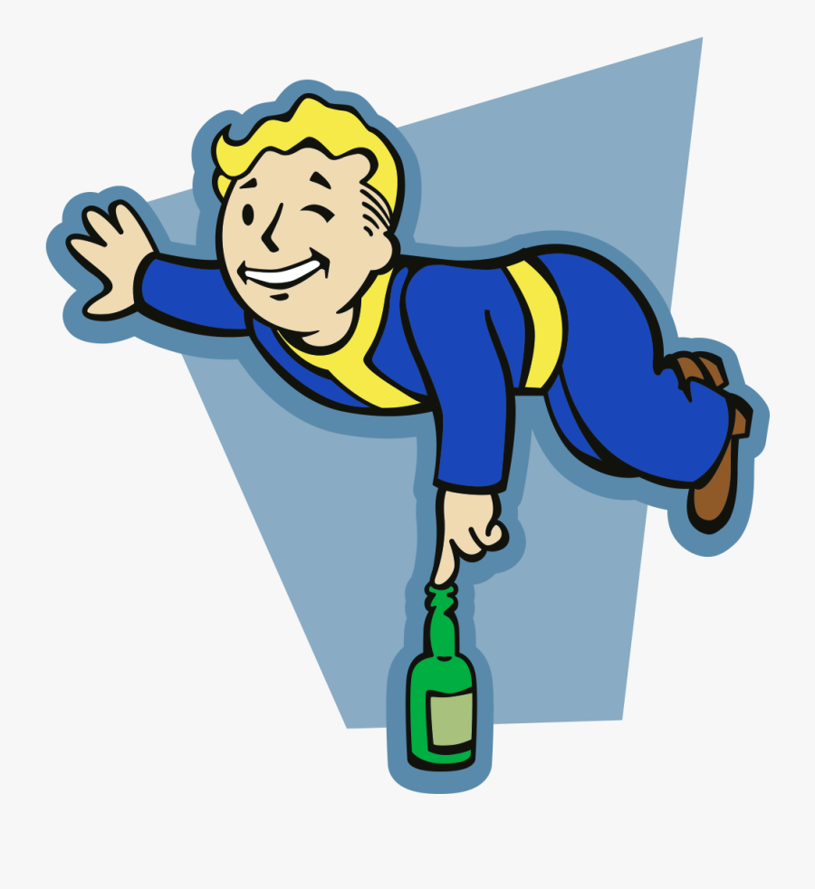 Fallout 3 Clipart , Png Download - Vault Boy Agility Png, Transparent Clipart