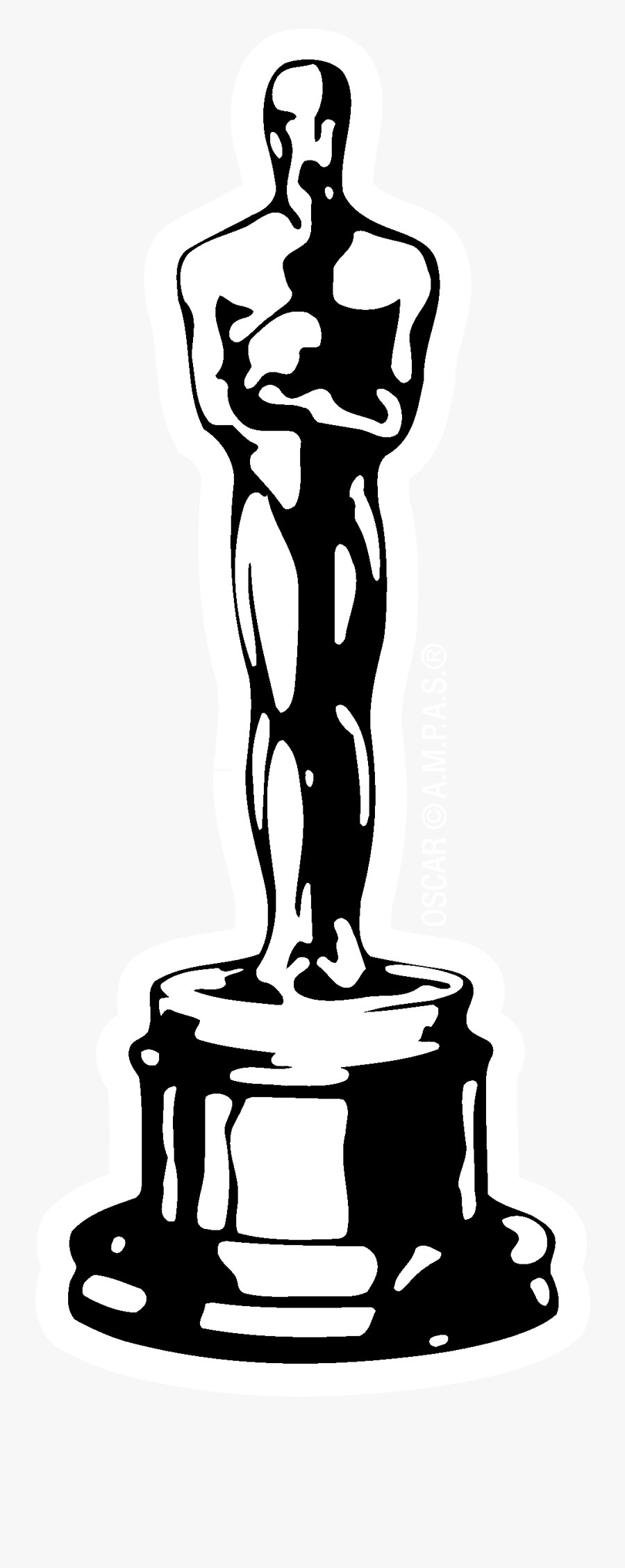 Academy Awards Png, The Oscars Png - Vector Oscar Logo Png, Transparent Clipart