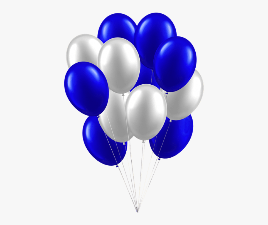Blue Balloons Png - Blue Balloons Transparent Background, Transparent Clipart