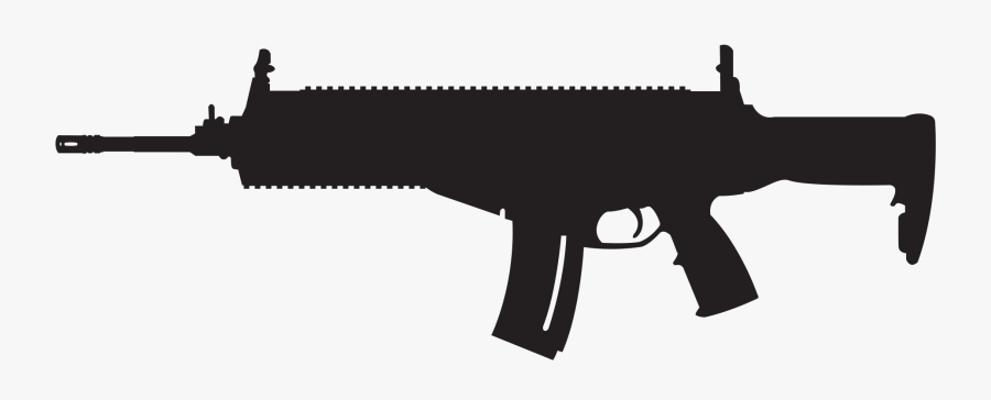 Transparent Pistol Clipart - 22 Beretta Machine Gun, Transparent Clipart