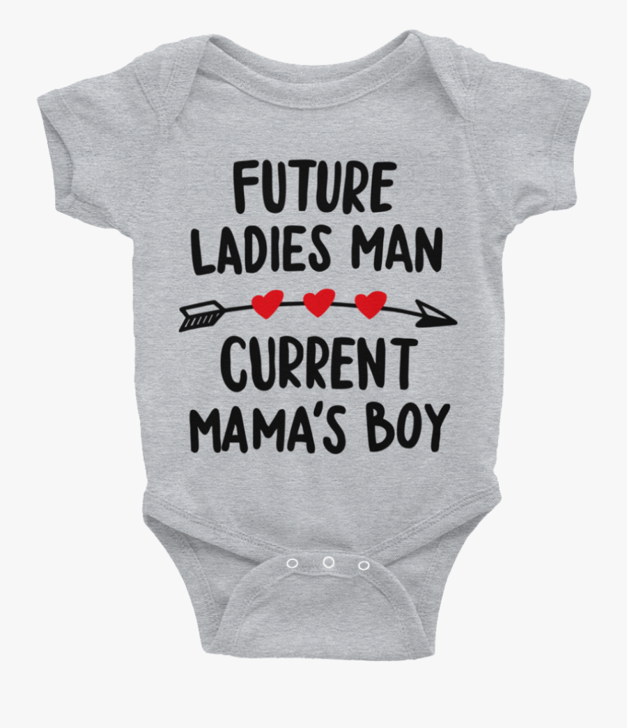 Future Ladies Man Current Mama S Awesomethreadz - Future Ladies Man Current Mama's Boy Onesie, Transparent Clipart