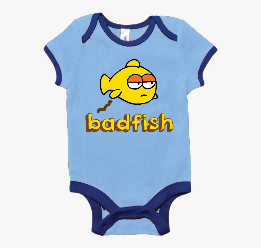 Badfish Onesie - Cartoon - Cartoon, Transparent Clipart