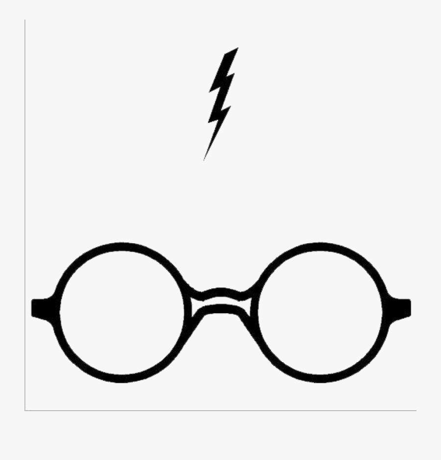 Glasses Clipart Scar - Harry Potter Glasses Transparent, Transparent Clipart