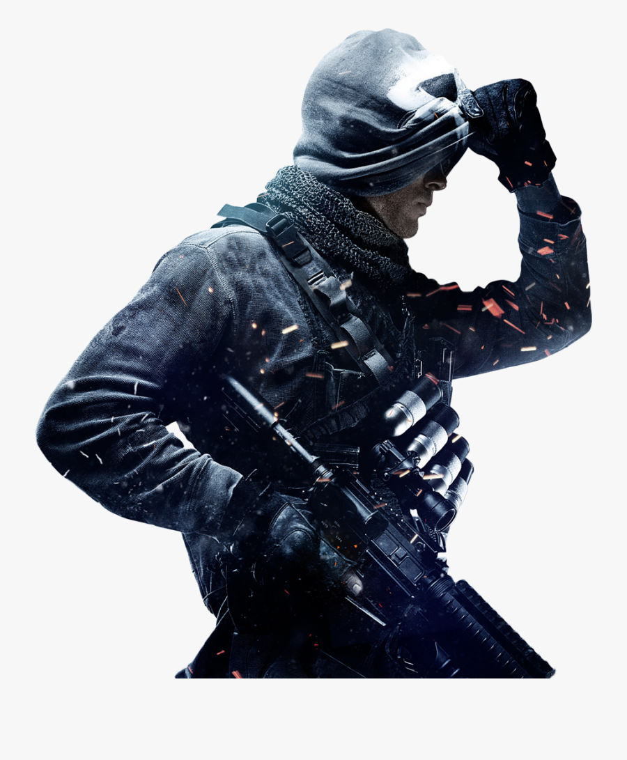 Call Of Duty - Call Of Duty Ghost Soldier, Transparent Clipart
