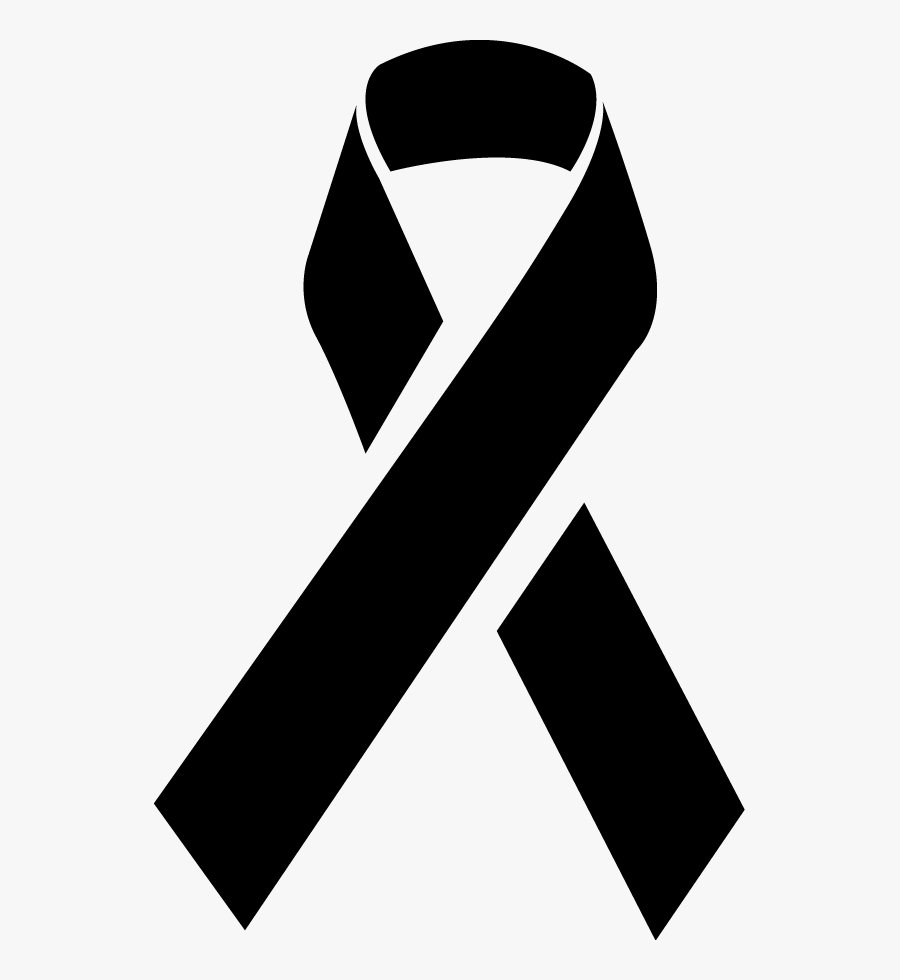 Black Awareness Ribbon Png - Symbol Ariana Grande Manchester Logo, Transparent Clipart