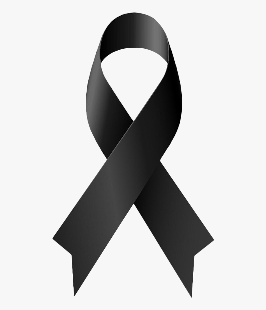 Black Ribbon Awareness Ribbon Stock Photography - Transparent Black ...