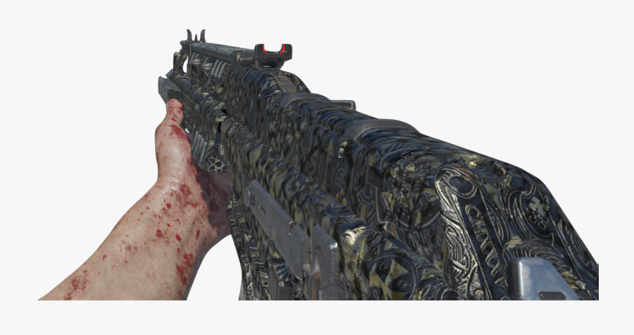 Transparent Duty Clipart - Black Ops 4 Gun Png, Transparent Clipart