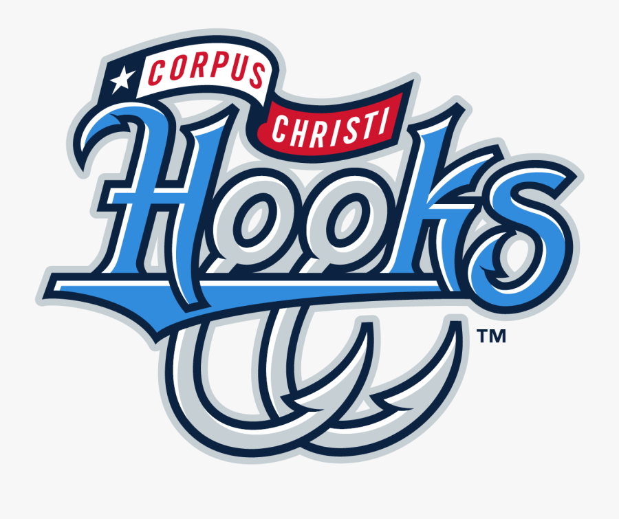 Corpus Christi Hooks - Corpus Christi Hooks Logo, Transparent Clipart