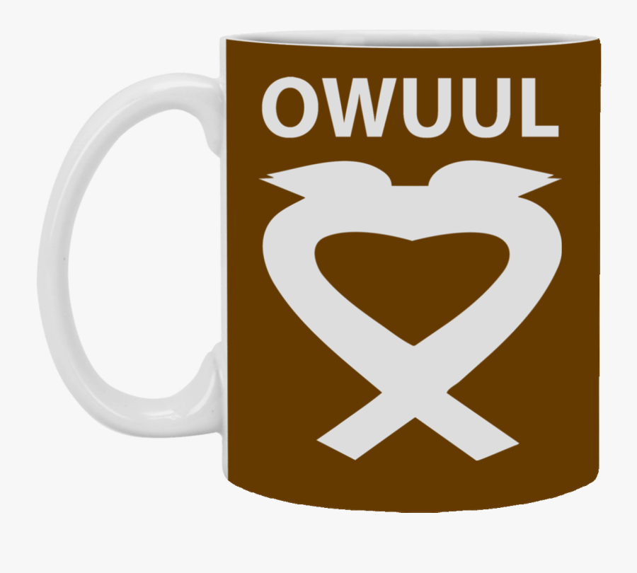 Owuul White Logo Xp - Mug, Transparent Clipart