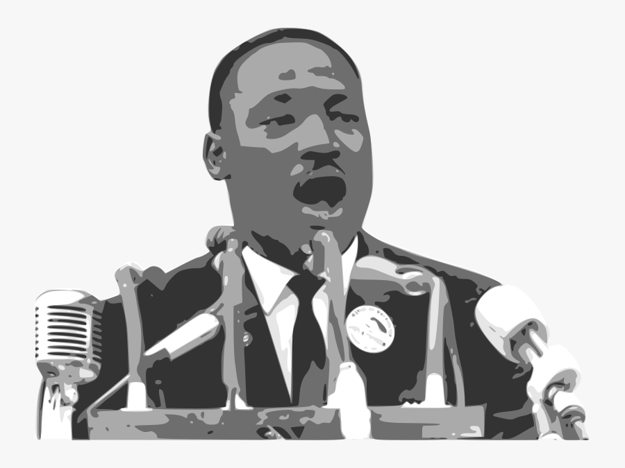 Martin Luther King Jr Png - Martin Luther King Speech Cartoon, Transparent Clipart