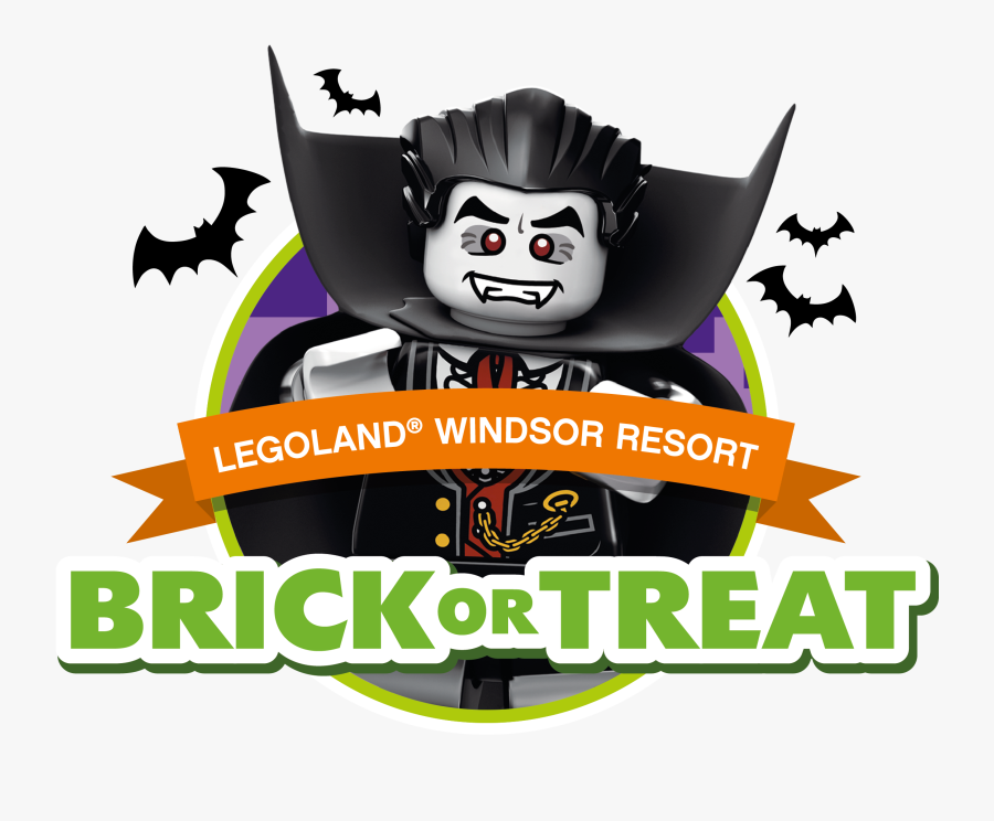 Transparent Monsters Png - Legoland Brick Or Treat Logo, Transparent Clipart