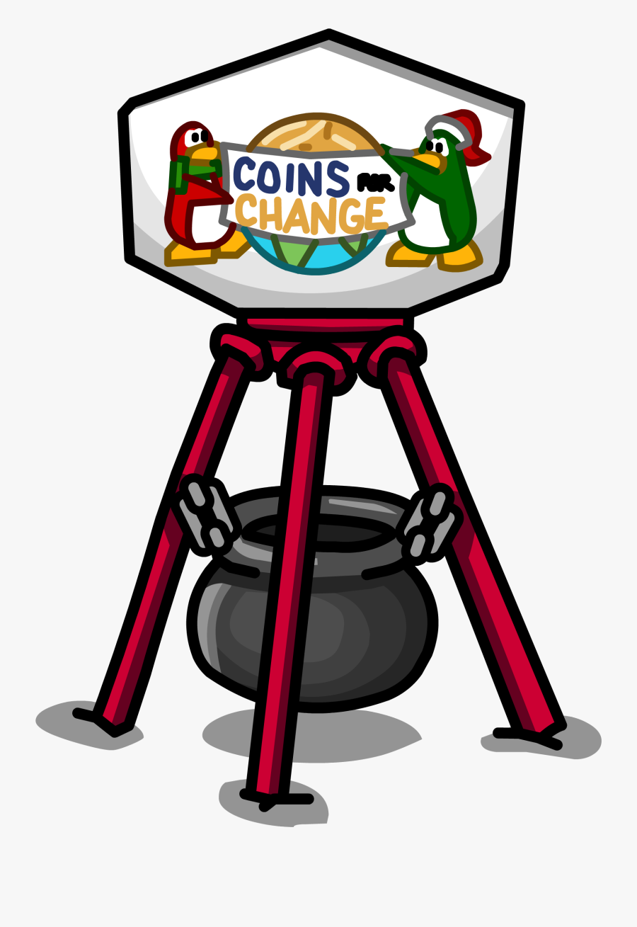 Coins Clipart Sprite - Coins For Change Club Penguin, Transparent Clipart