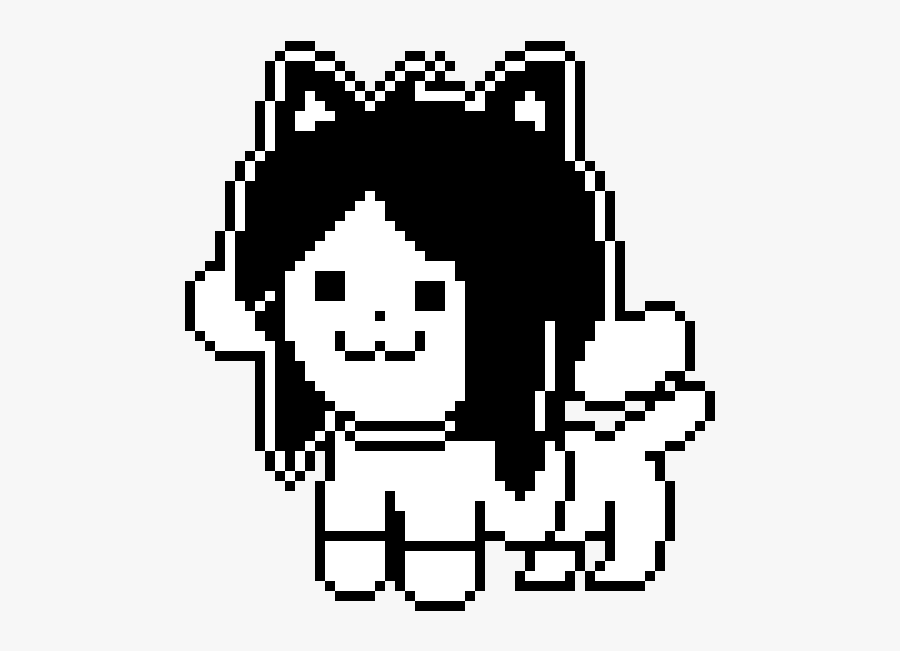 Temmie Sprite Png - Temmie Sprite, Transparent Clipart