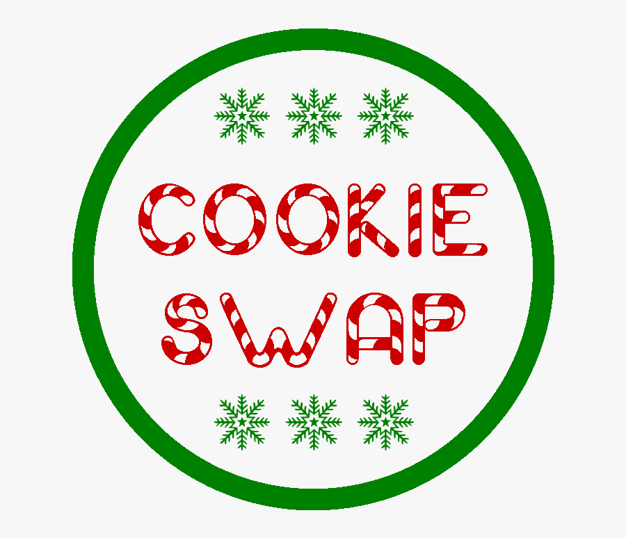 Cookie Swap Party, Transparent Clipart