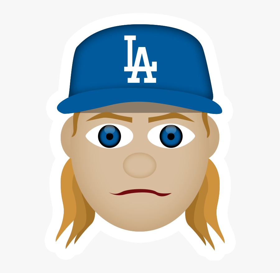 Dodgers Player Emoji Clipart , Png Download - Dodgers Players Emoji, Transparent Clipart