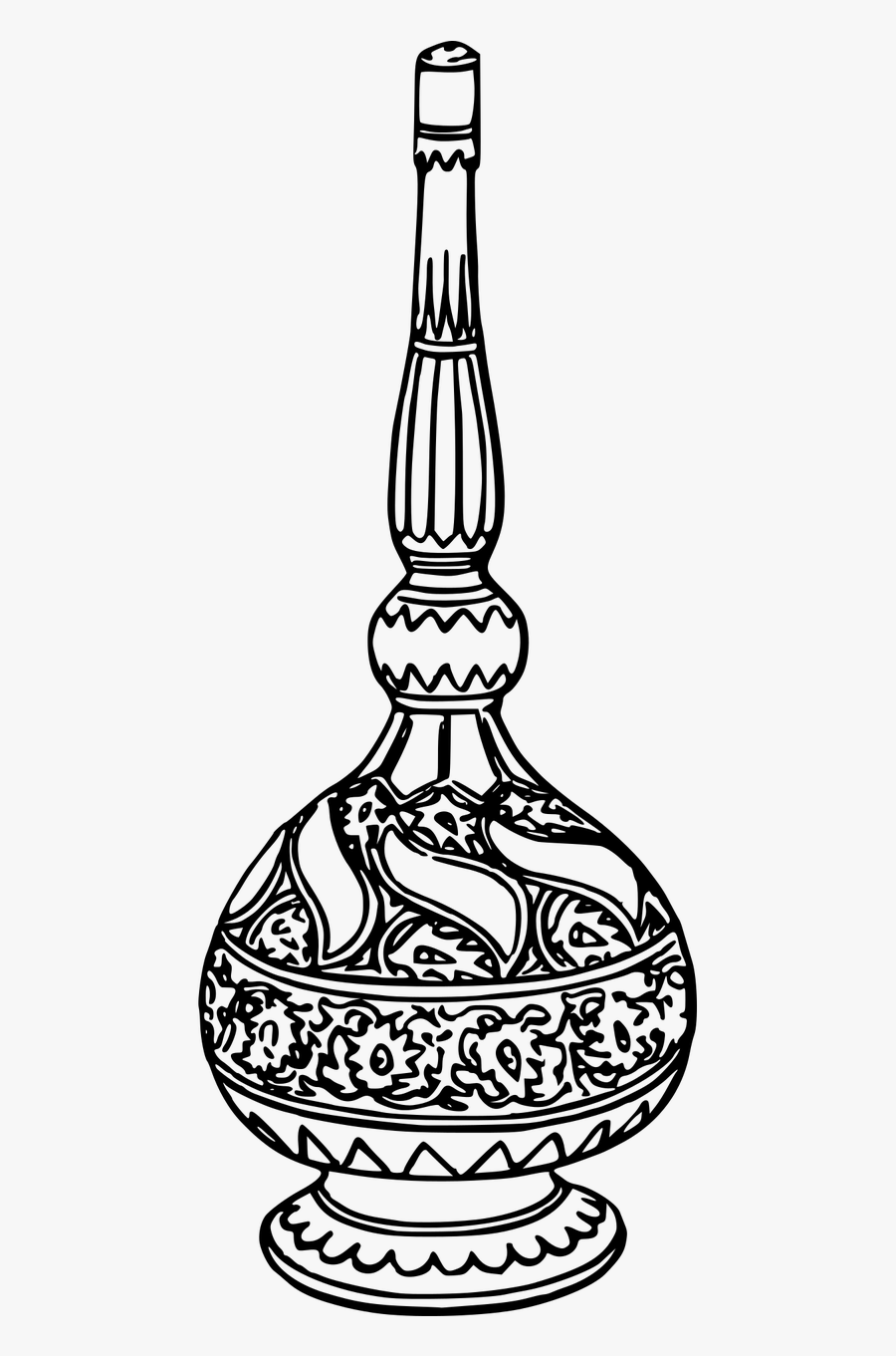 Perfume Bottle Coloring Page