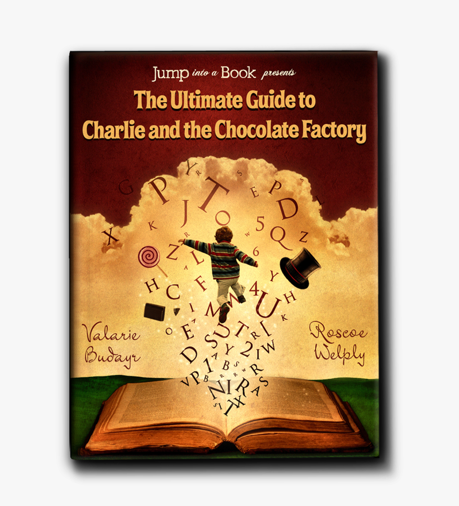 Charlie And The Chocolate Factory Book Open, Transparent Clipart