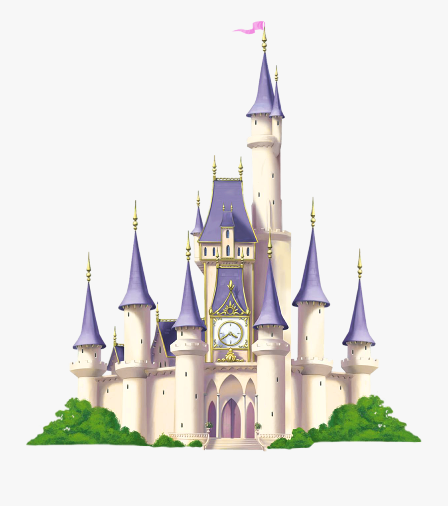 #disney #castle #creative #colorful #clock #princess - Cinderella Castle Clipart, Transparent Clipart
