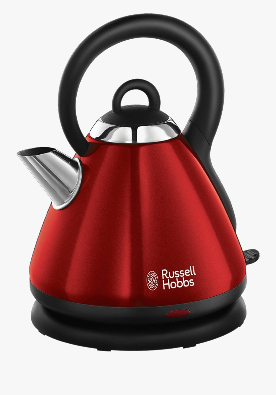 Russel Hobbs Red Kettle - Morphy Richards Kettle Grey, Transparent Clipart