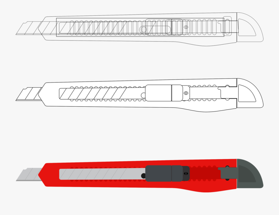 Angle,area,text - Box Cutter Line Drawing, Transparent Clipart