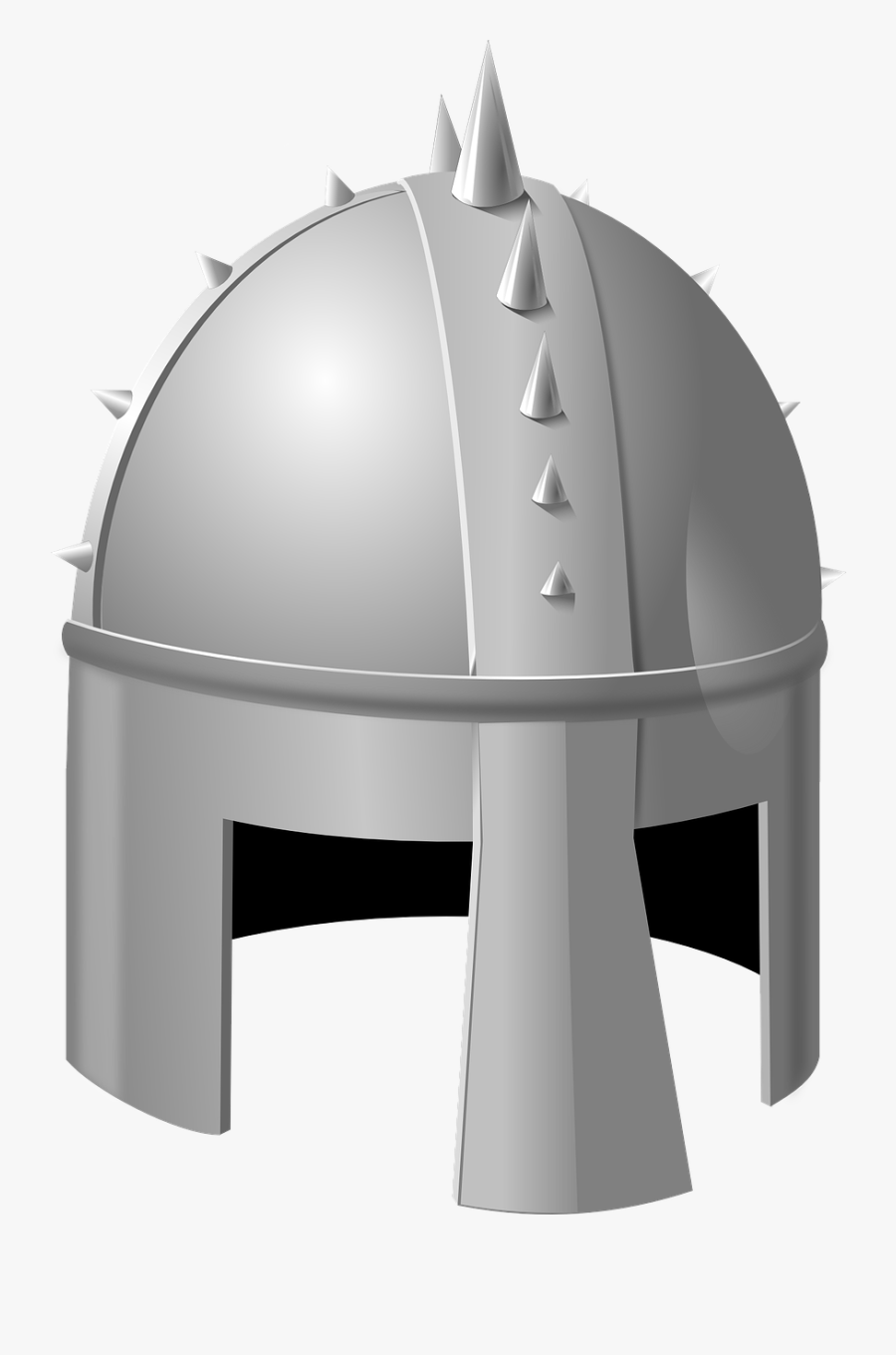 Helmet Warrior Armor Free Picture - Cartoon Knight Helmet, Transparent Clipart