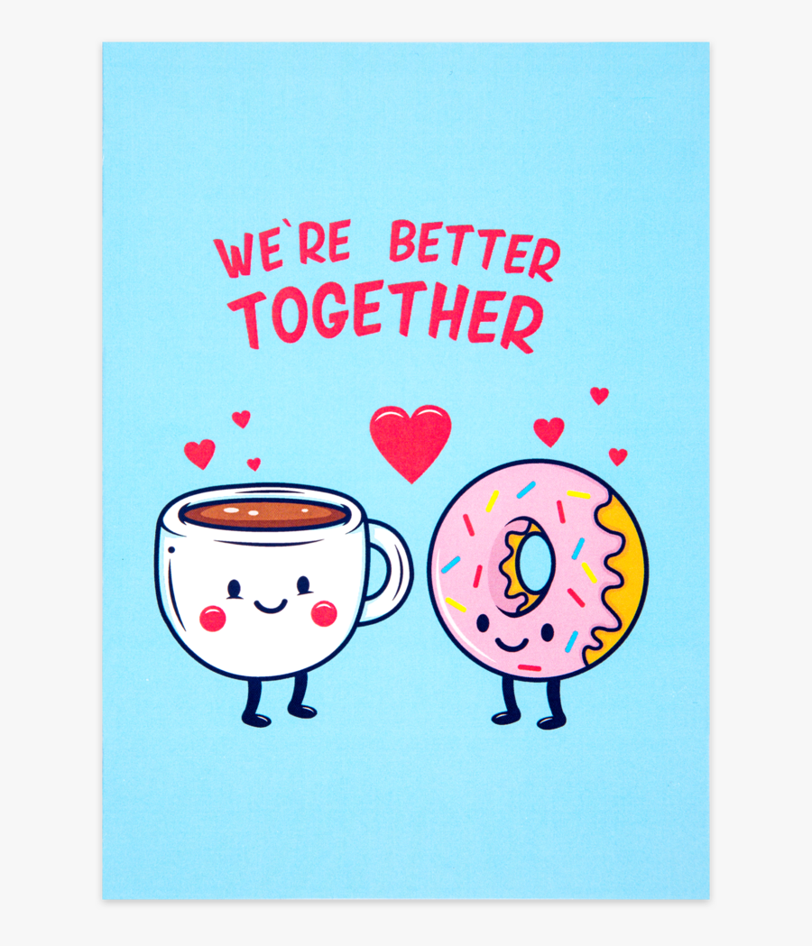 Better Together Coffee And Donuts, Transparent Clipart