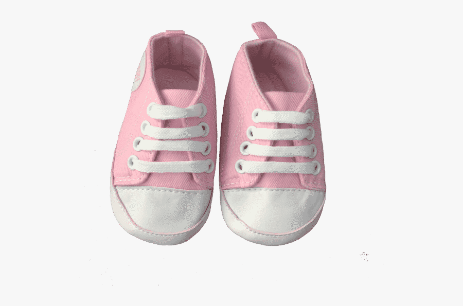 Pink Baby Shoes Png - Baby Shoes Top View Png, Transparent Clipart