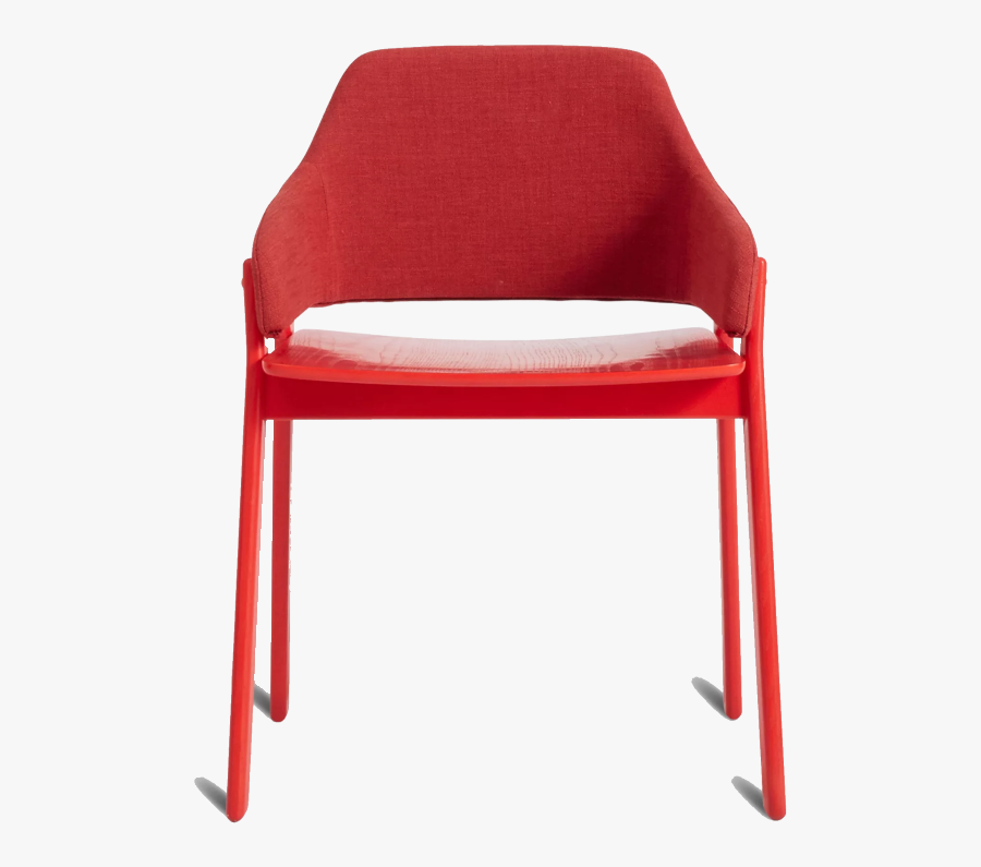 Blu Dot Red Chair - Chair, Transparent Clipart