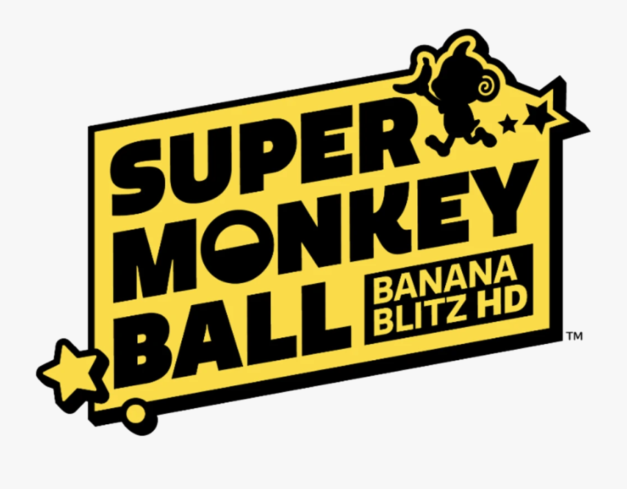 Super Monkey Ball Banana Blitz Hd Logo, Transparent Clipart