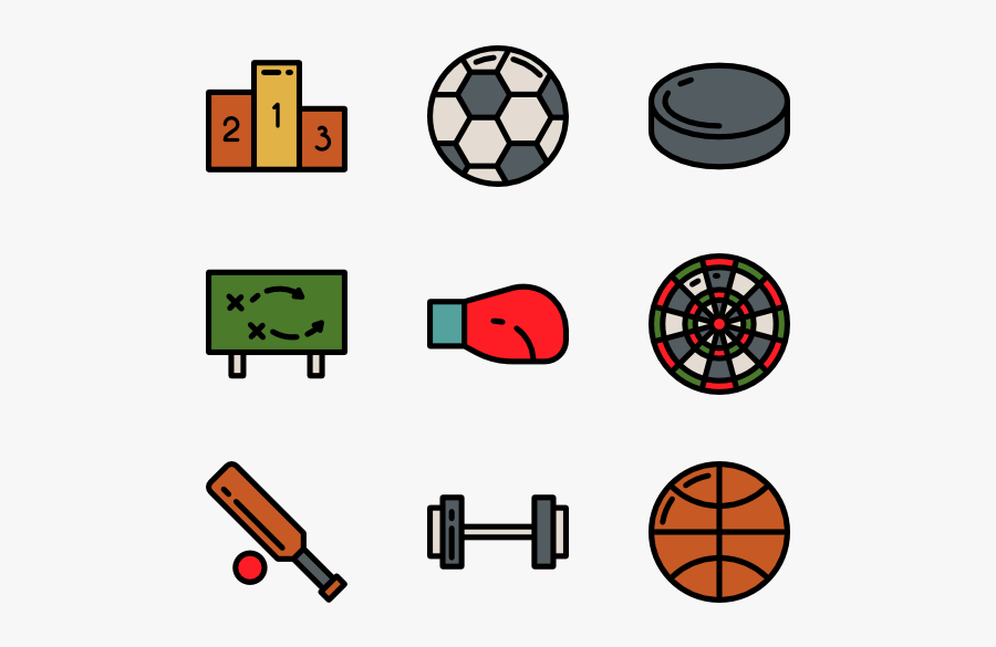 Athlete Icon Packs - Transparent Sports Icon Png, Transparent Clipart