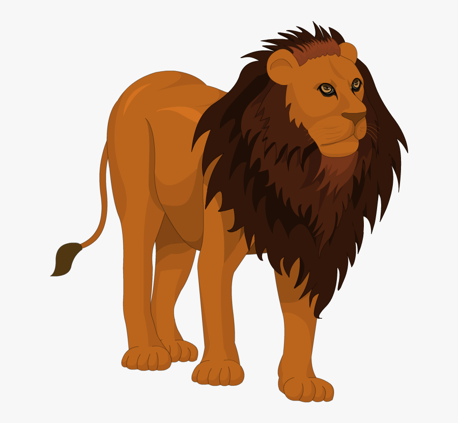 Masai Lion, Transparent Clipart