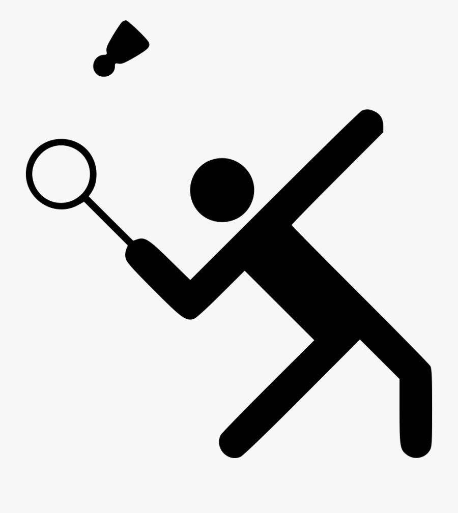 Png File Svg - Badminton Icon Png White, Transparent Clipart