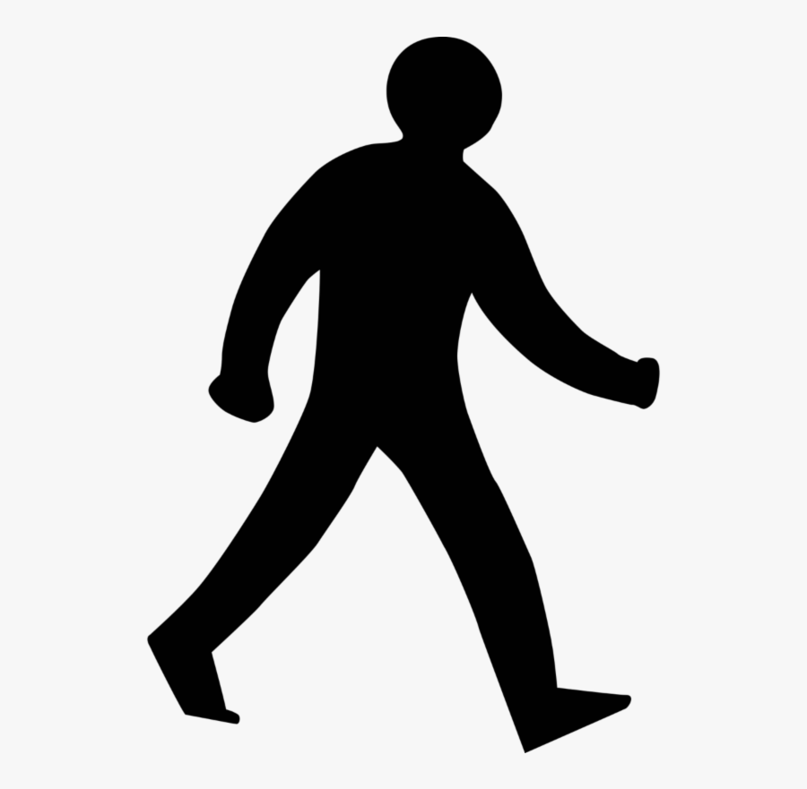 Walk Don T Run Sign, Transparent Clipart