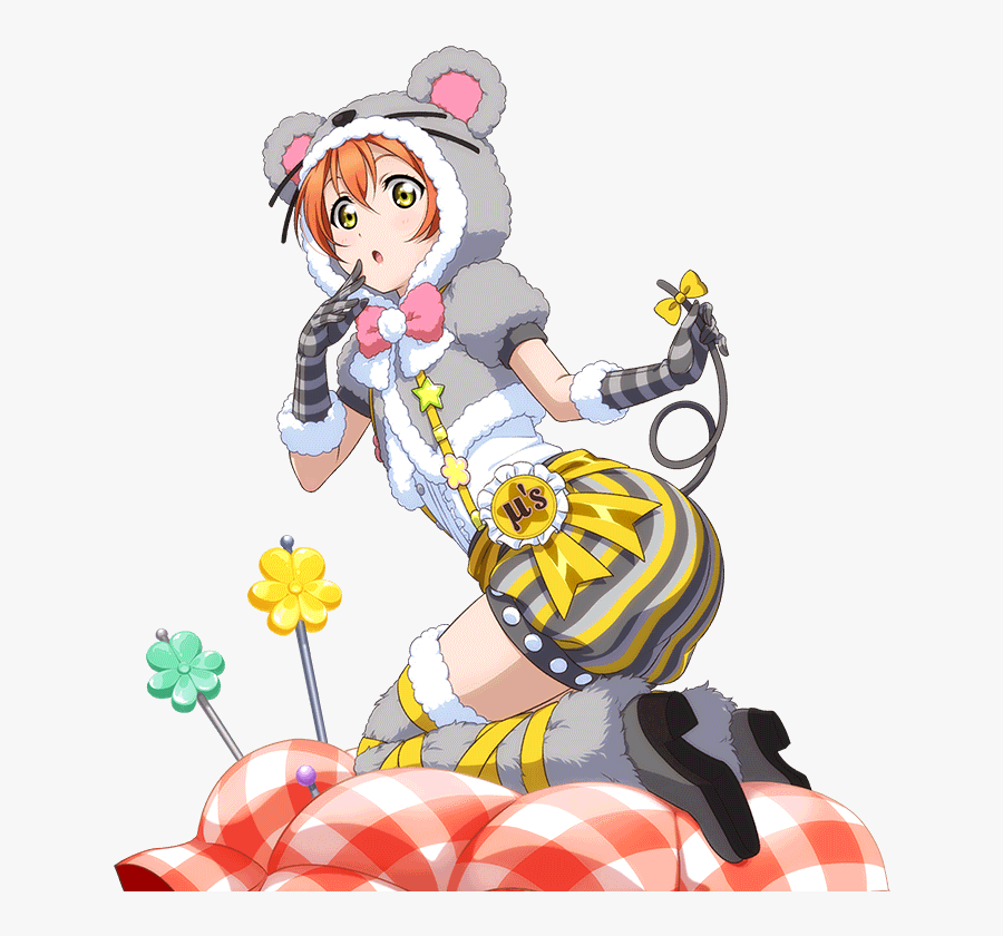 Rin Sleepover Love Live Set, Transparent Clipart