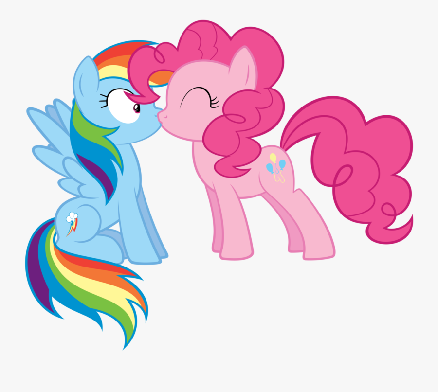 Absurd Res Artist Atmospark Lesbian Pinkiedash Clipart - Rainbow Dash And Pinkie Pie, Transparent Clipart