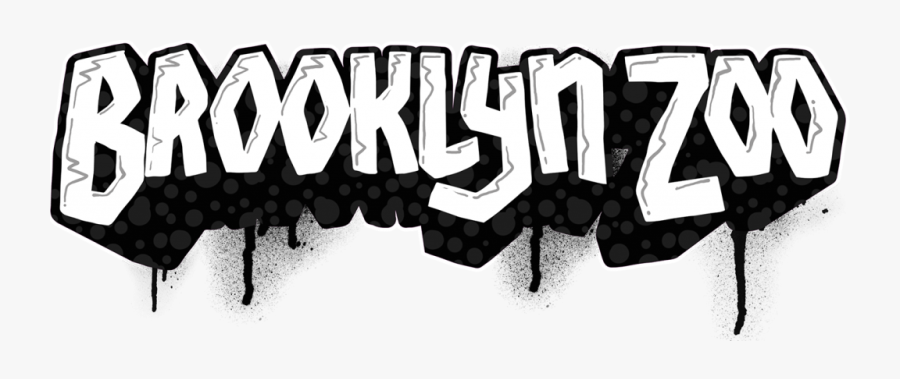 Brooklyn Black And White Logo, Transparent Clipart