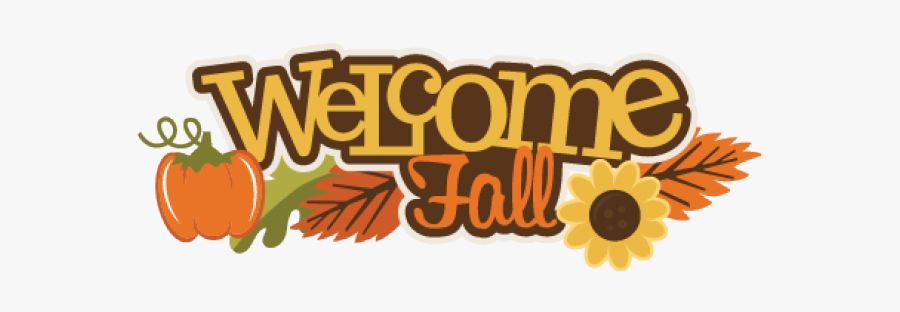 Welcome Fall Clip Art