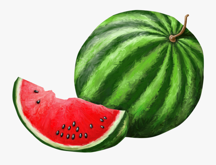 Watermelon Png Background - Watermelon, Transparent Clipart