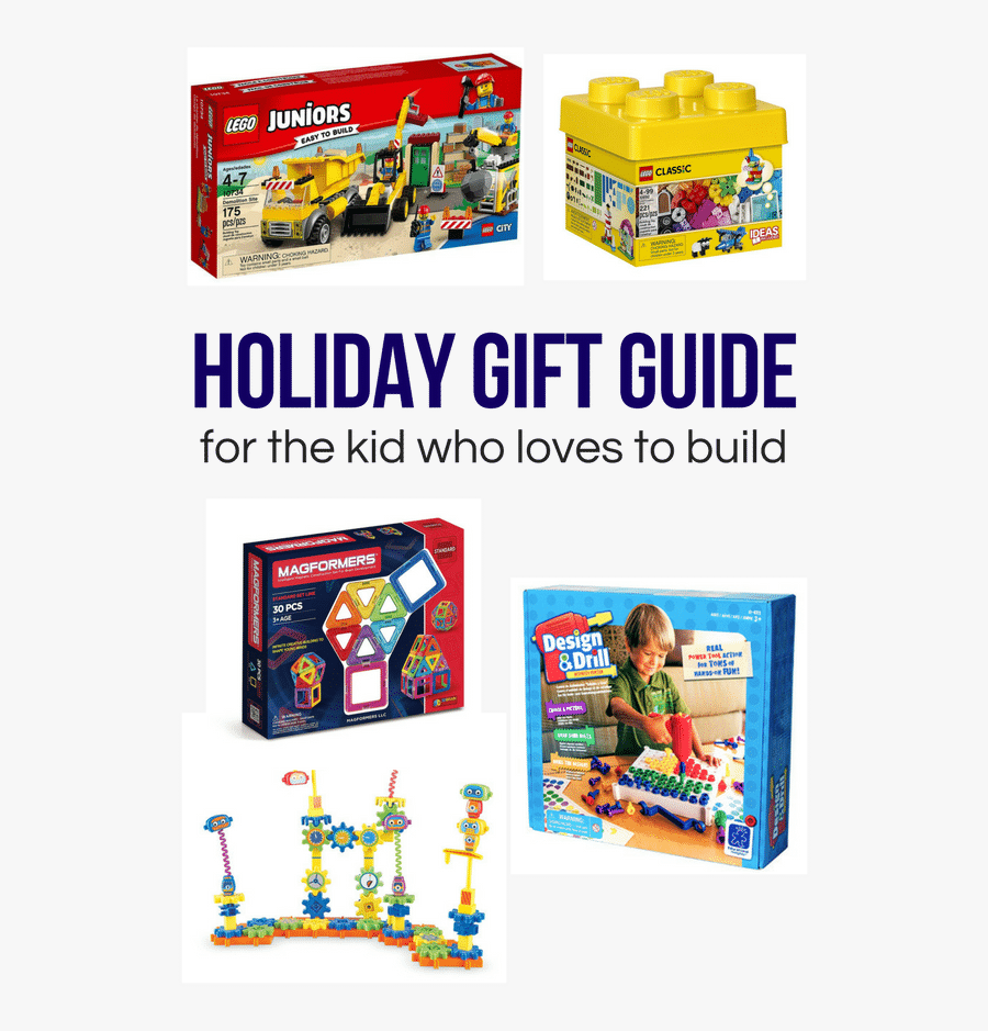 A Holiday Gift Guide For The Kid Who Loves To Build - Baby Toys, Transparent Clipart