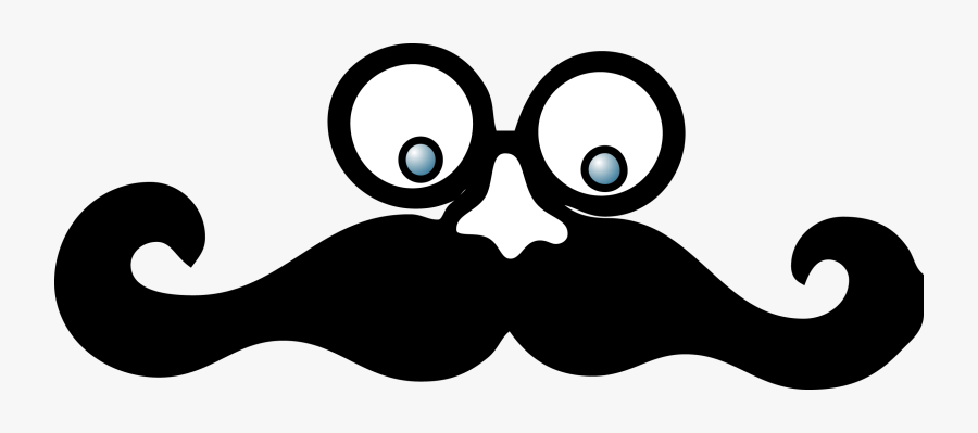 Mustache Clipart Eye - Googly Eyes And Mustache, Transparent Clipart